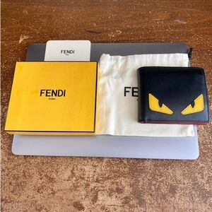 FENDI Monster Eyes Men’s Wallet